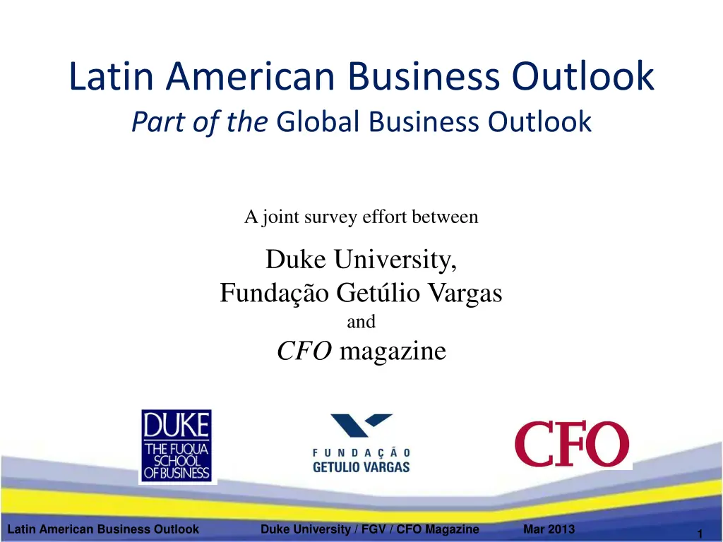 latin american business outlook part n.w