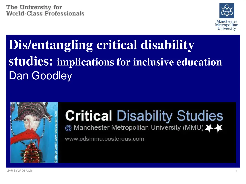 dis entangling critical disability studies n.w