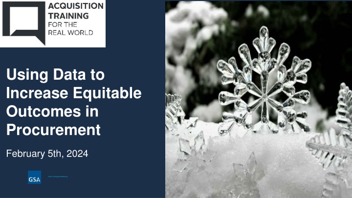 Enhancing Equity in Procurement: Strategies and Initiatives