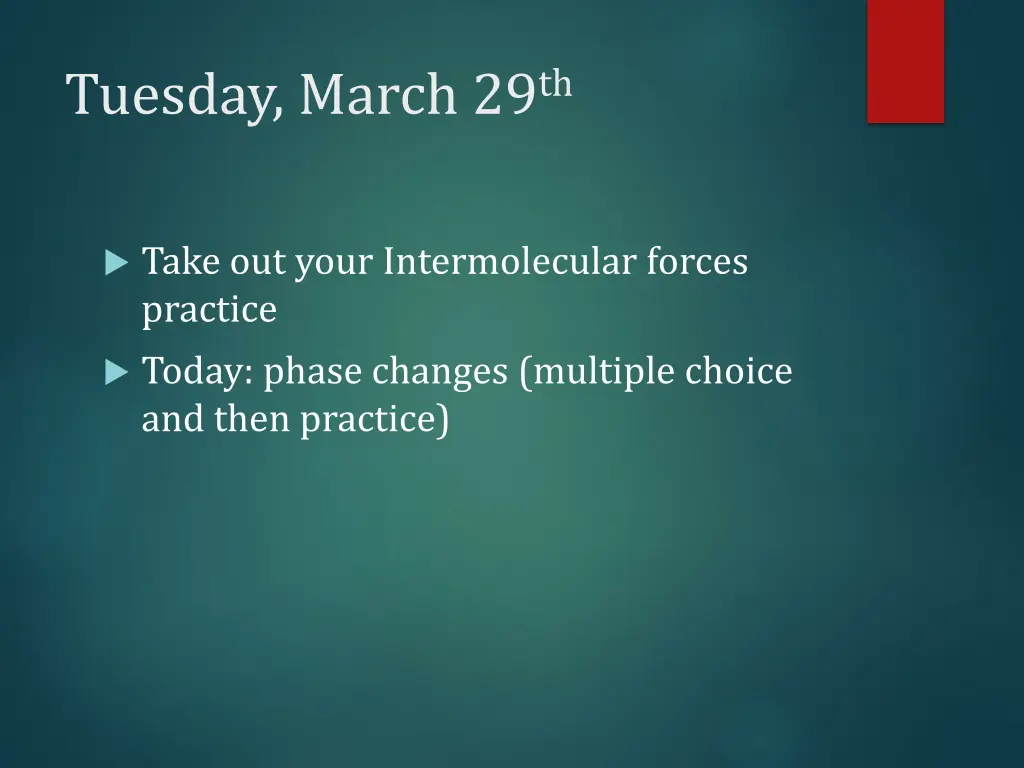 tuesday march 29 th n.w