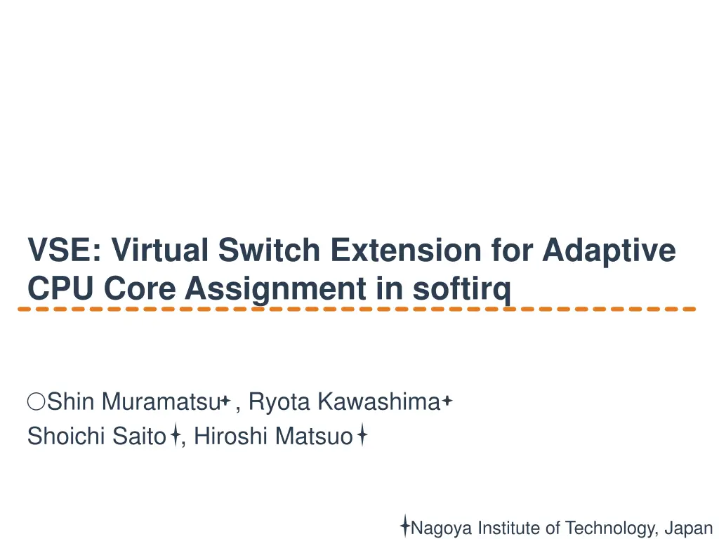 vse virtual switch extension for adaptive n.w