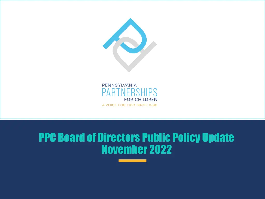 ppc board of directors public policy update n.w