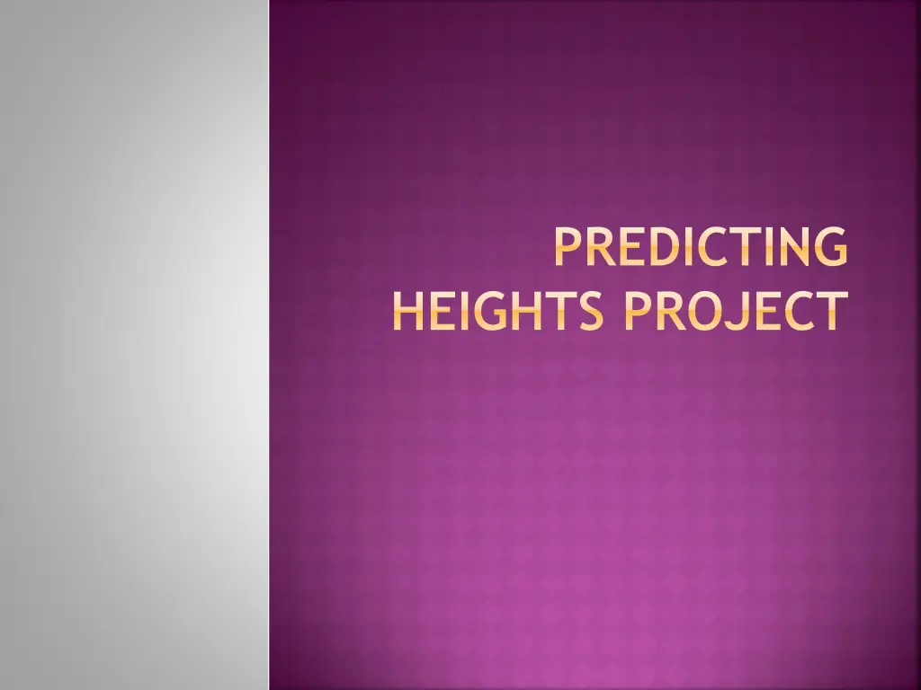 predicting n.w