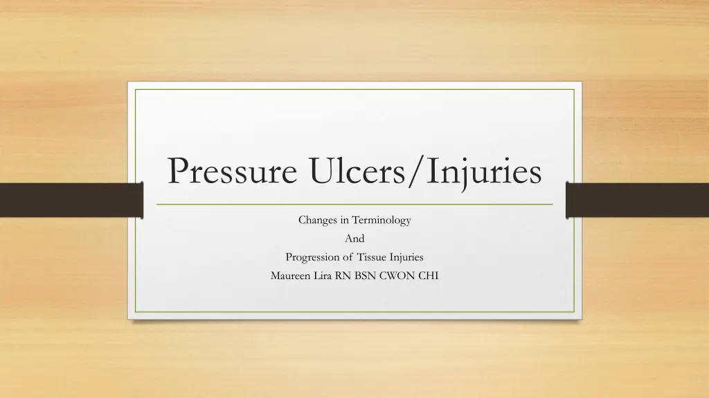pressure ulcers injuries n.w