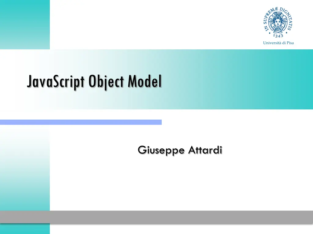 universit di pisa n.w