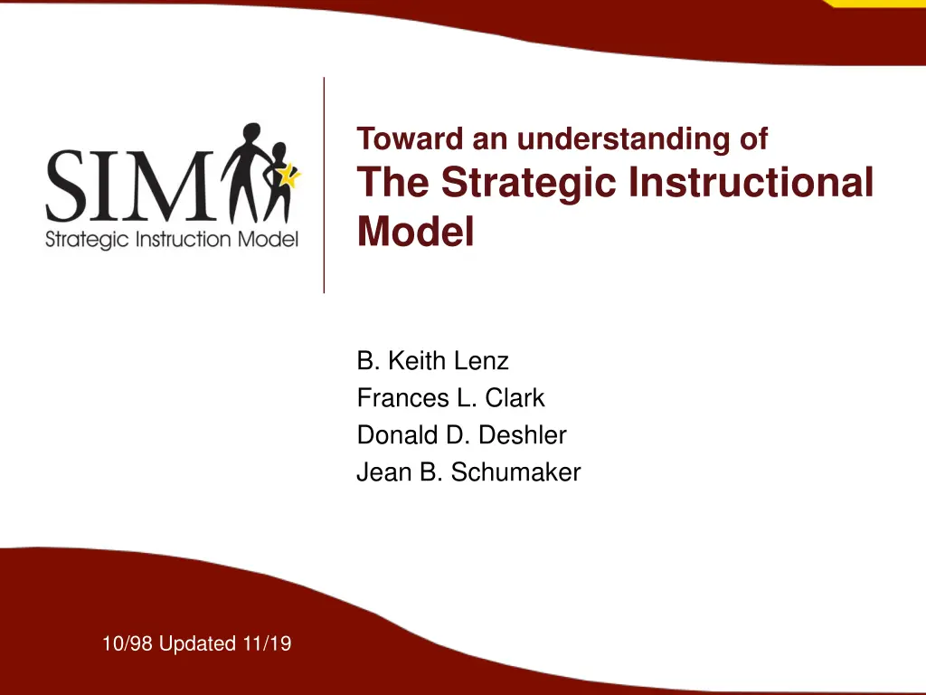 toward an understanding of the strategic n.w