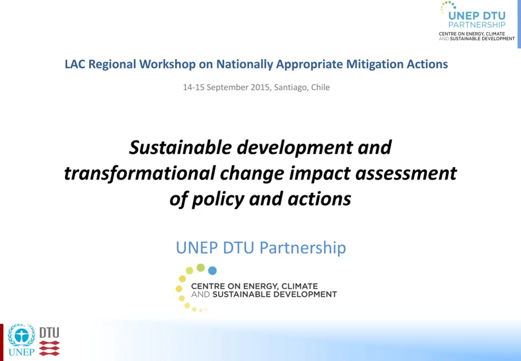 lac regional workshop on nationally appropriate n.w