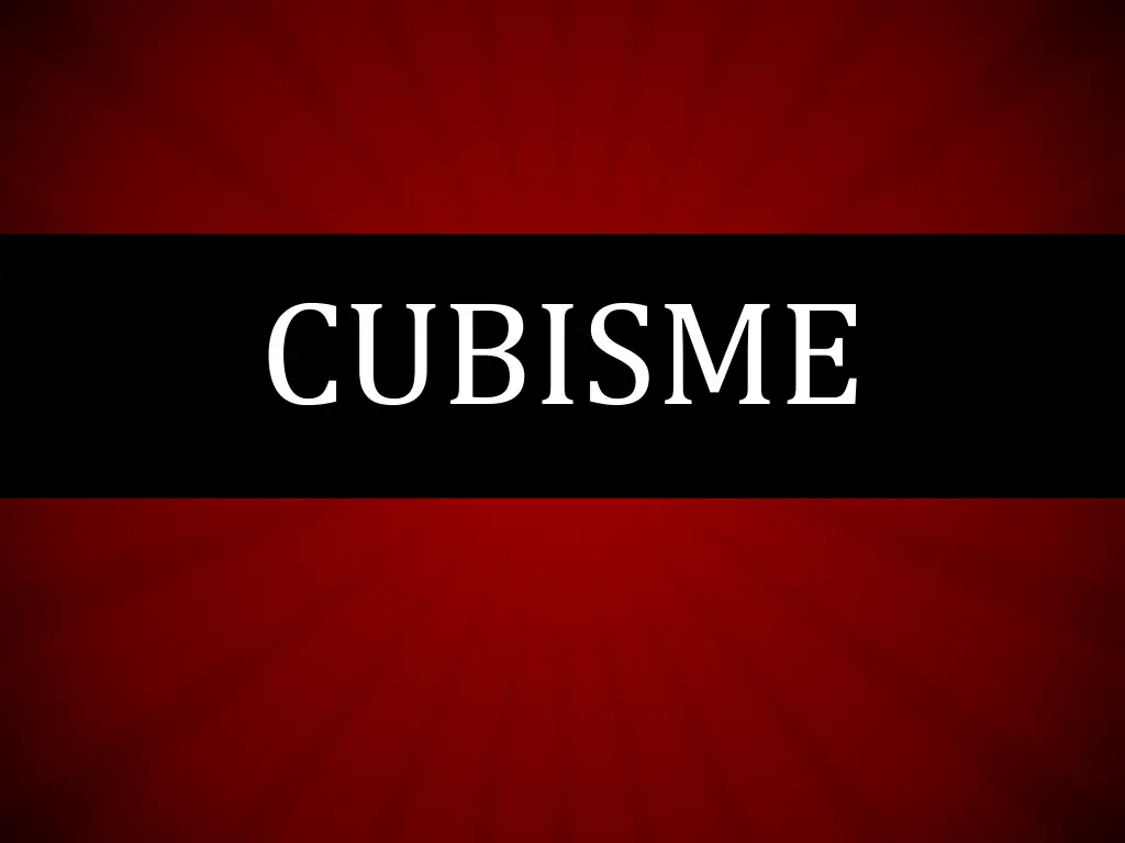 cubisme n.w