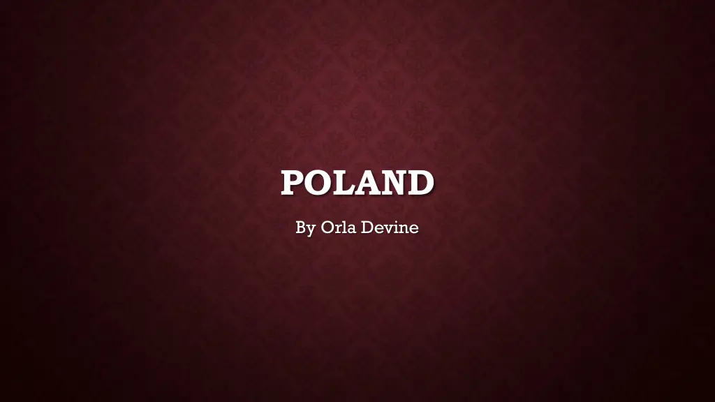 poland n.w