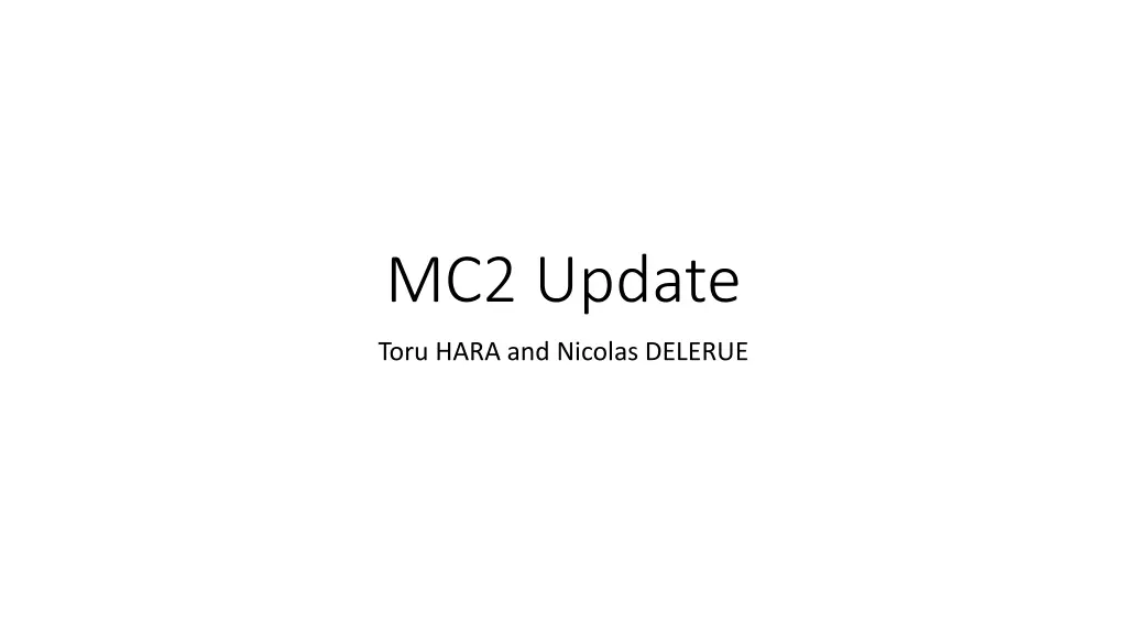 mc2 update n.w