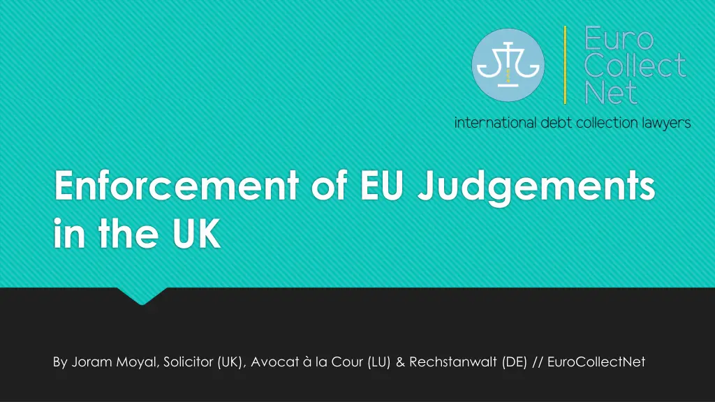 enforcement of eu judgements in the uk n.w