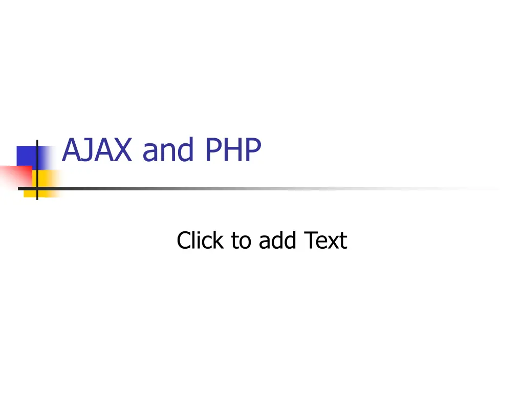 ajax and php n.w