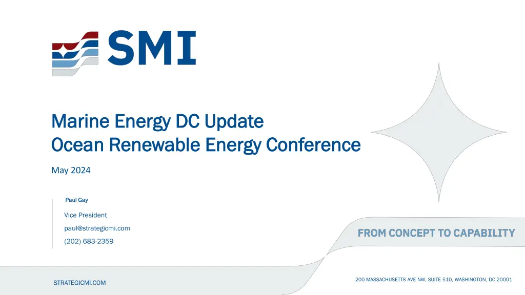 marine energy dc update marine energy dc update n.w