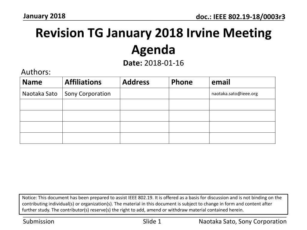 january 2018 revision tg january 2018 irvine n.w