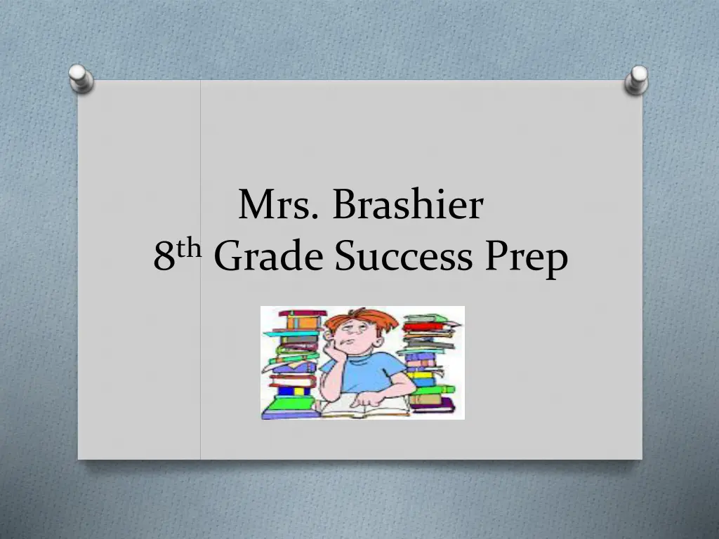 mrs brashier 8 th grade success prep n.w