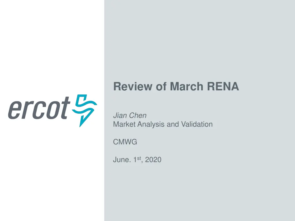 review of march rena n.w