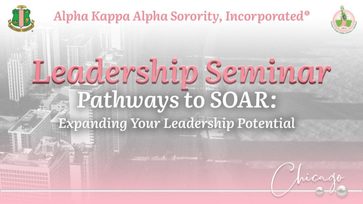Alpha Kappa Alpha Sorority Leadership Seminar 2023 Overview