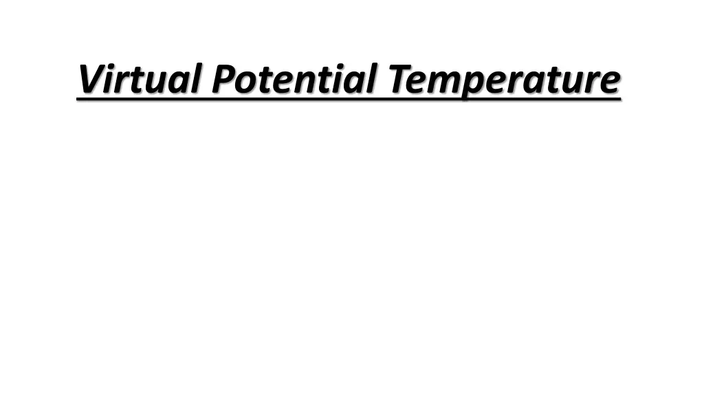 virtual potential temperature n.w