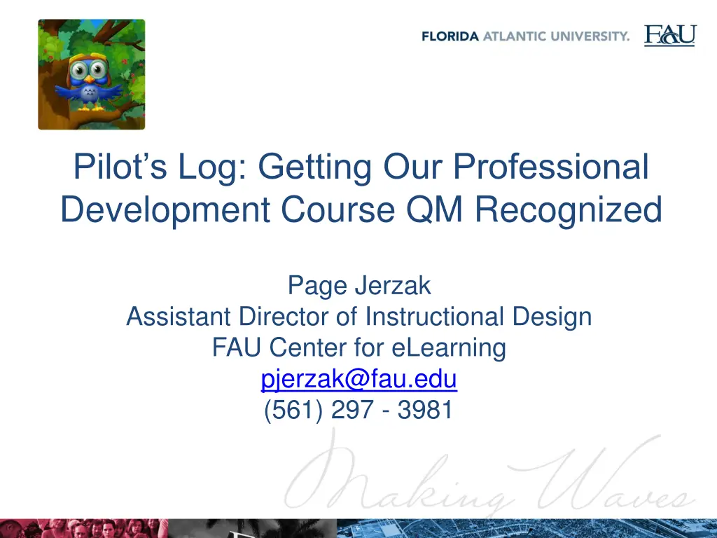 pilot s log getting our professional development n.w