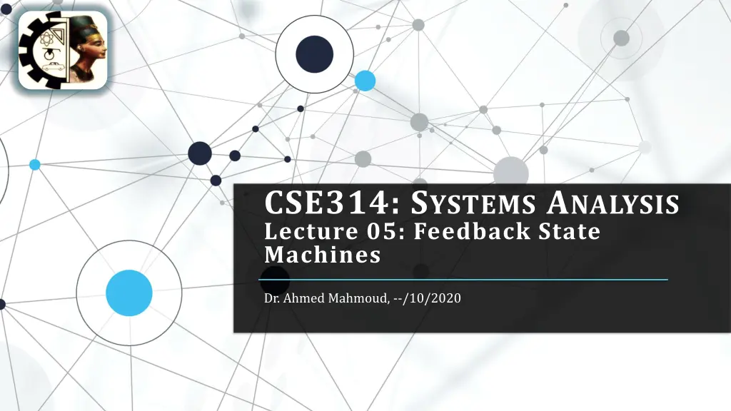 cse314 s ystems a nalysis lecture 05 feedback n.w