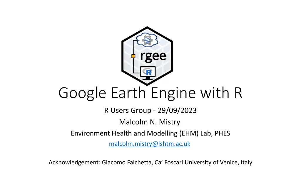 google earth engine with r n.w