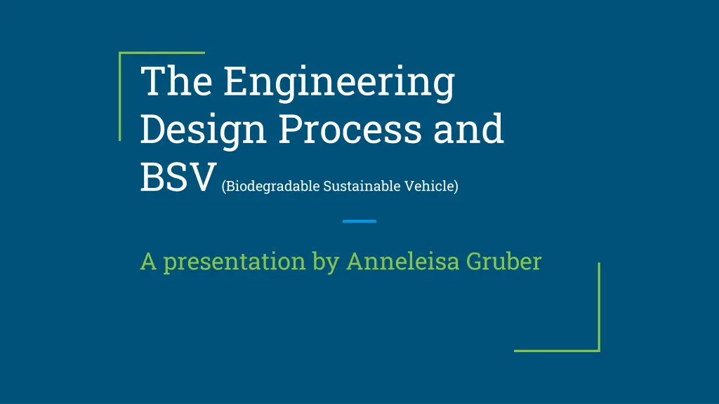 the engineering design process n.w