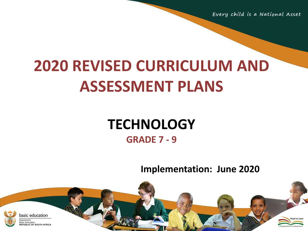 2020 revised curriculum and assessment plans n.w