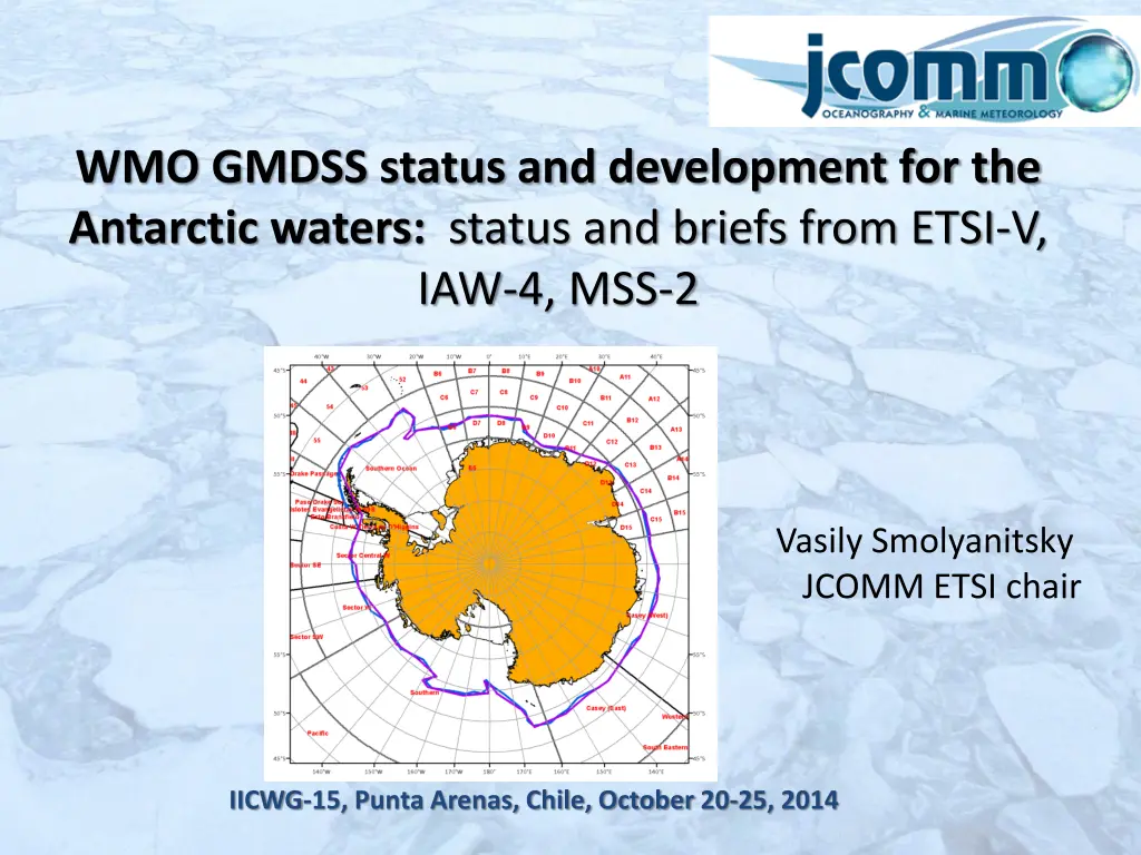 wmo gmdss status and development n.w