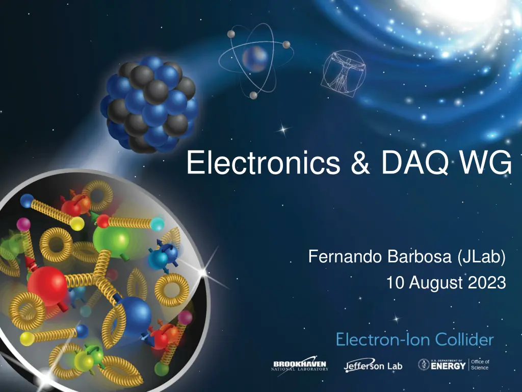 electronics daq wg n.w