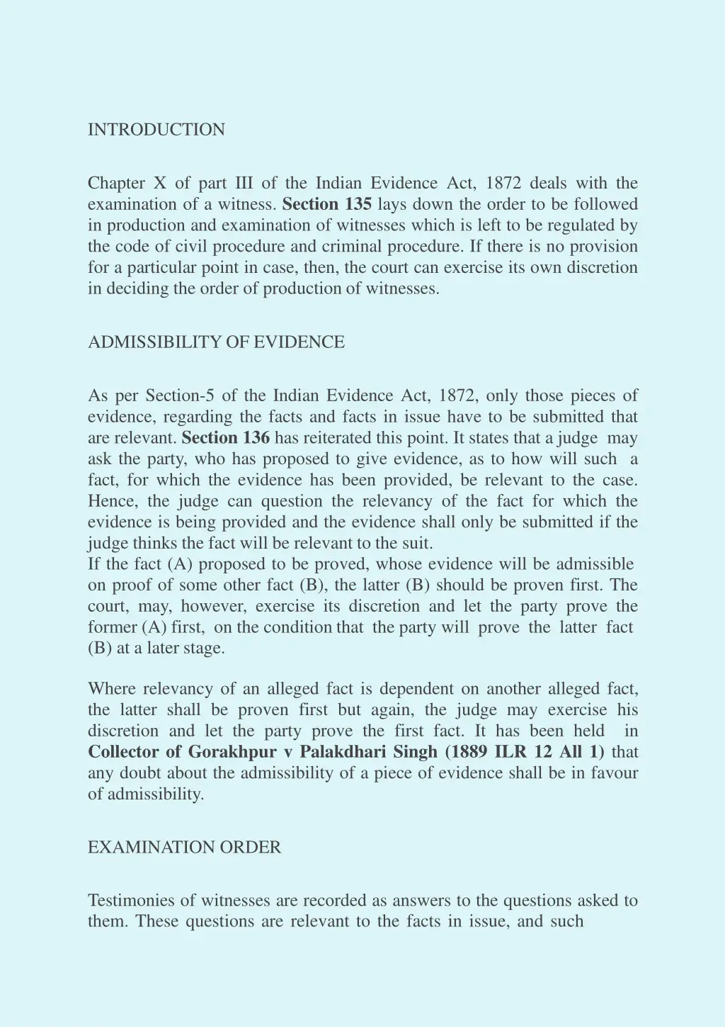 introduction n.w