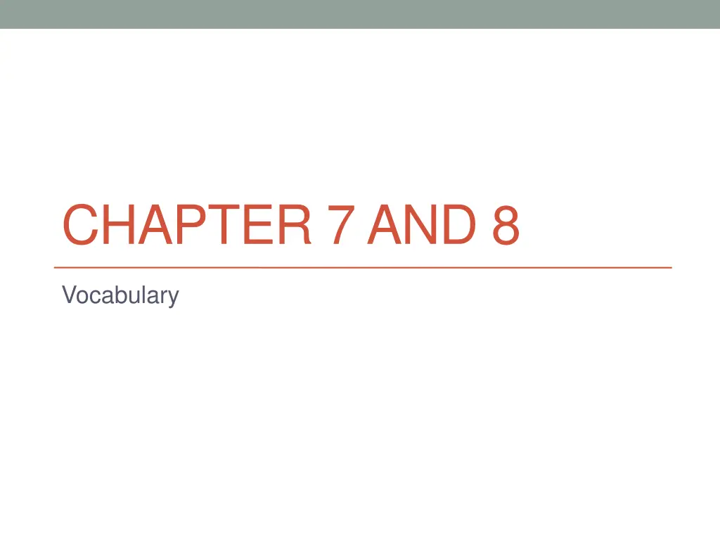 chapter 7and 8 n.w