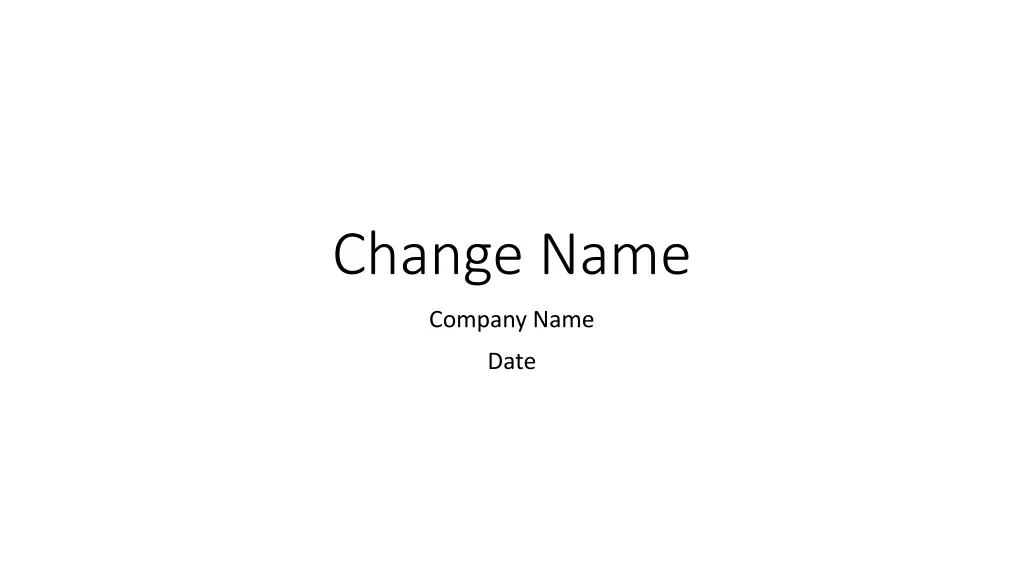 change name n.w