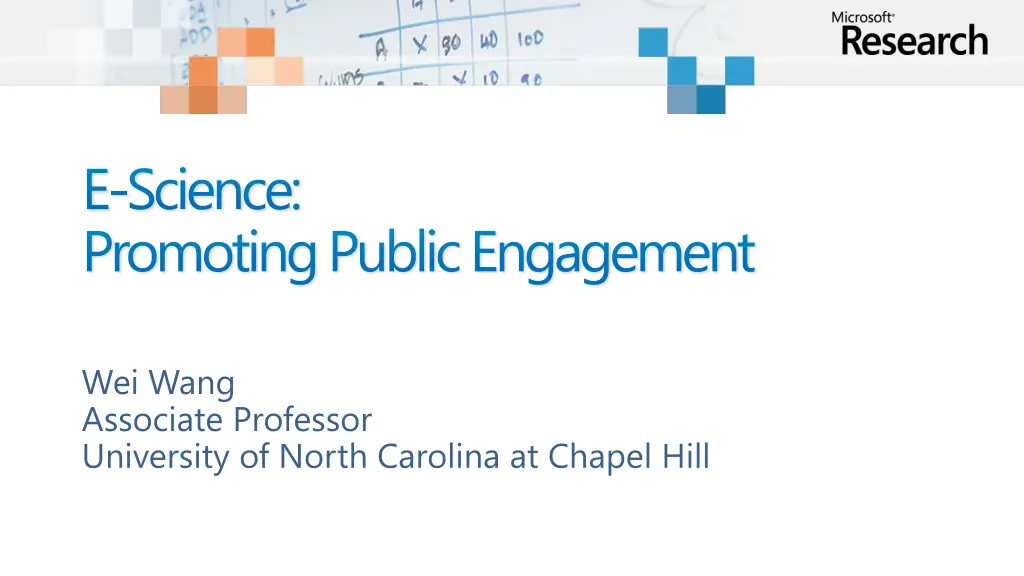e science promoting public engagement n.w