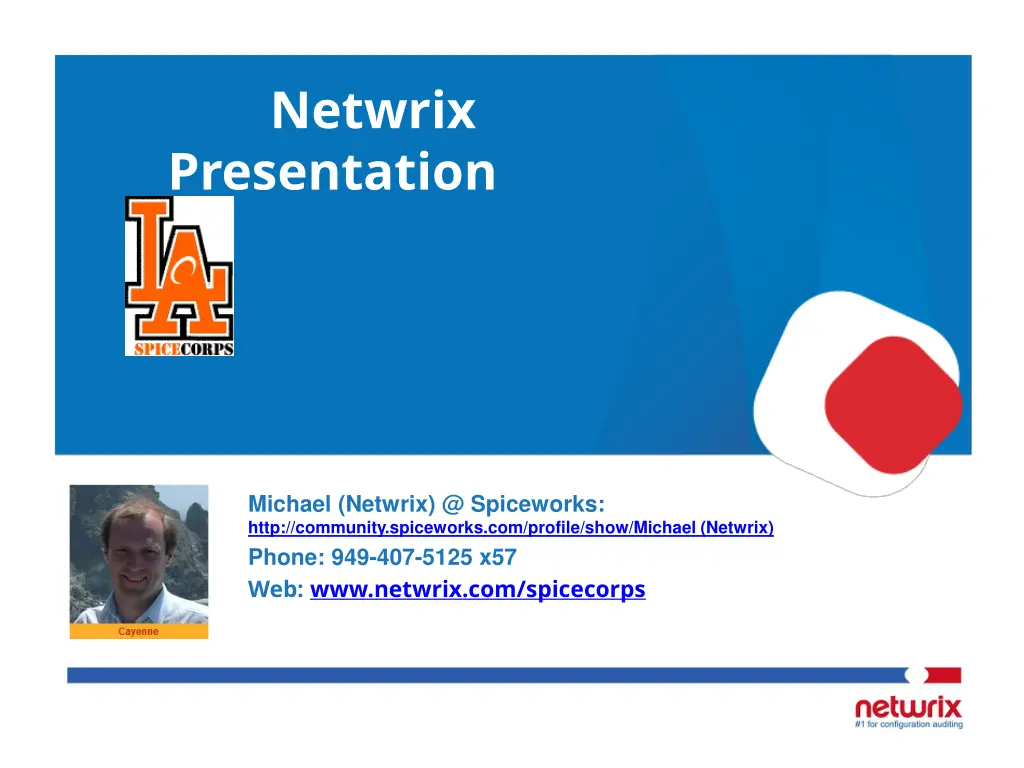 netwrix presentation n.w