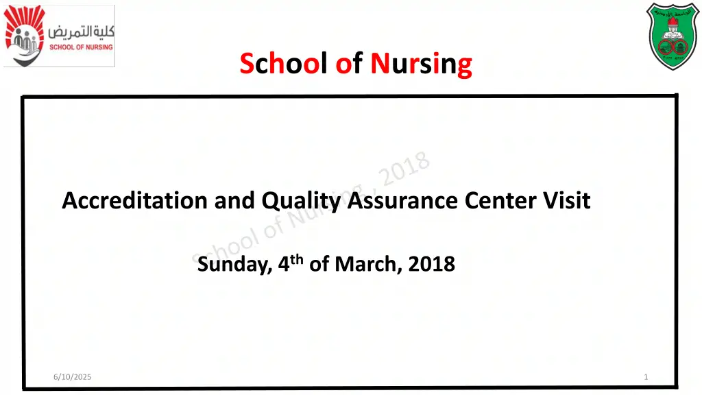 school of nursing n.w
