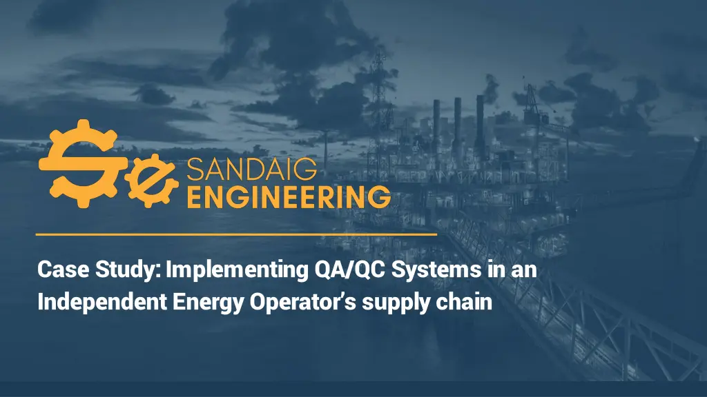 case study implementing qa qc systems n.w