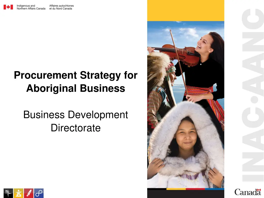 procurement strategy for aboriginal business n.w