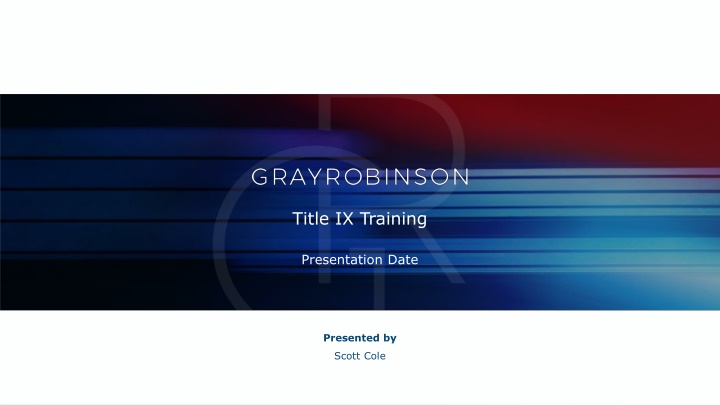 Title IX Training