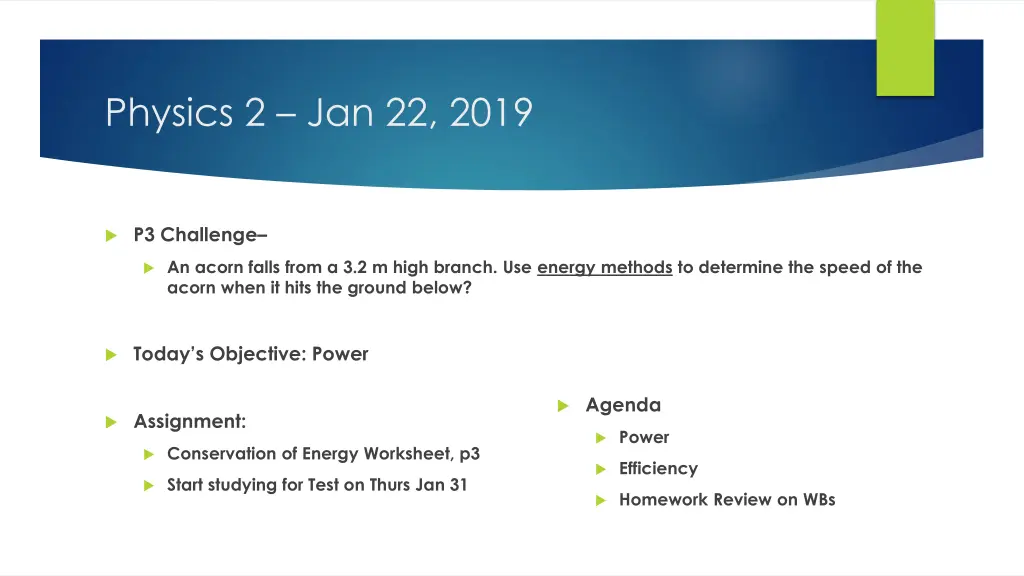 physics 2 jan 22 2019 n.w