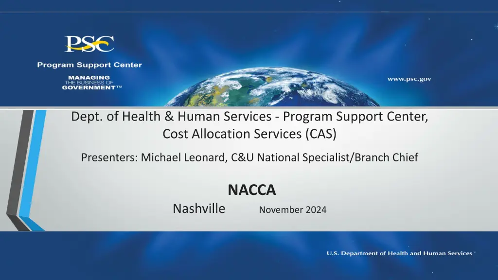 dept of health human services program support n.w