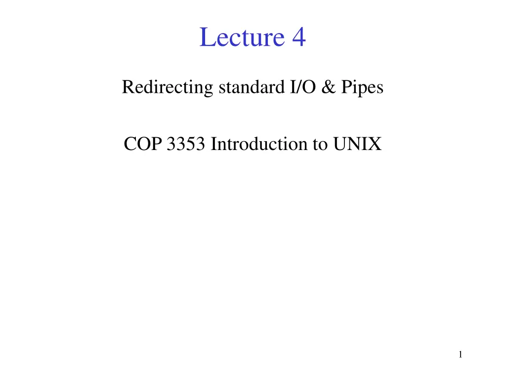 lecture 4 n.w