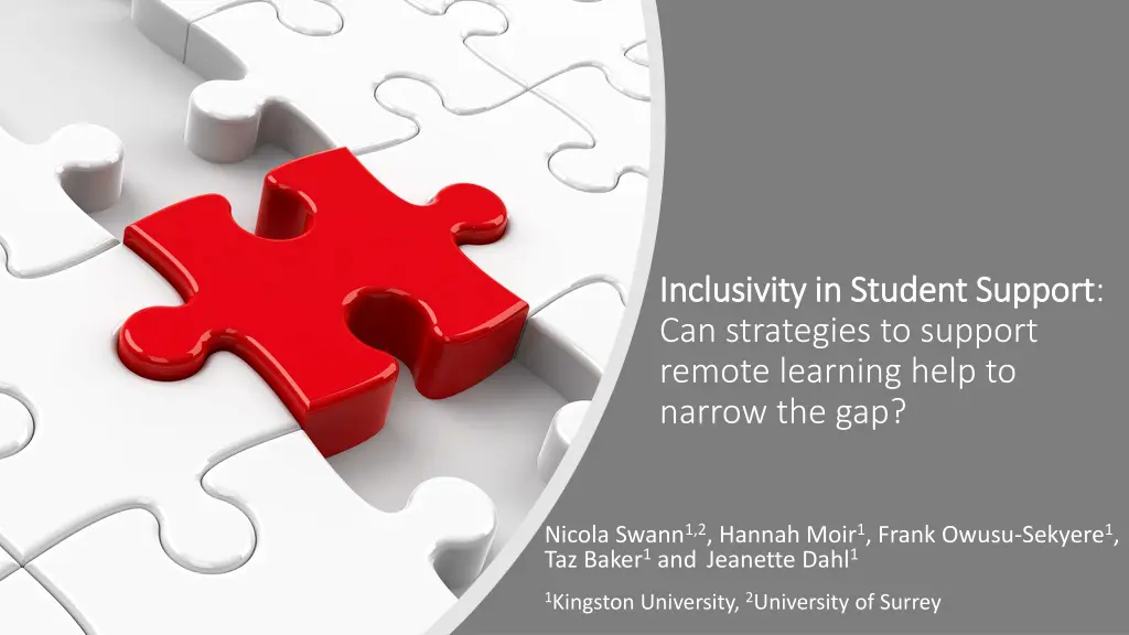 inclusivity in student support inclusivity n.w