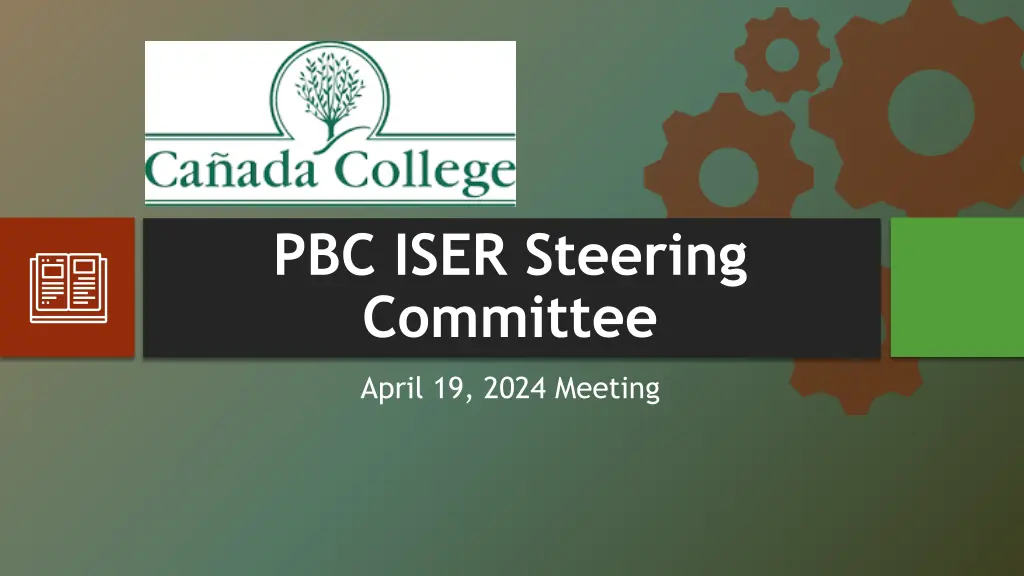 pbc iser steering committee n.w