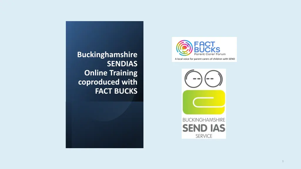 buckinghamshire sendias online training n.w