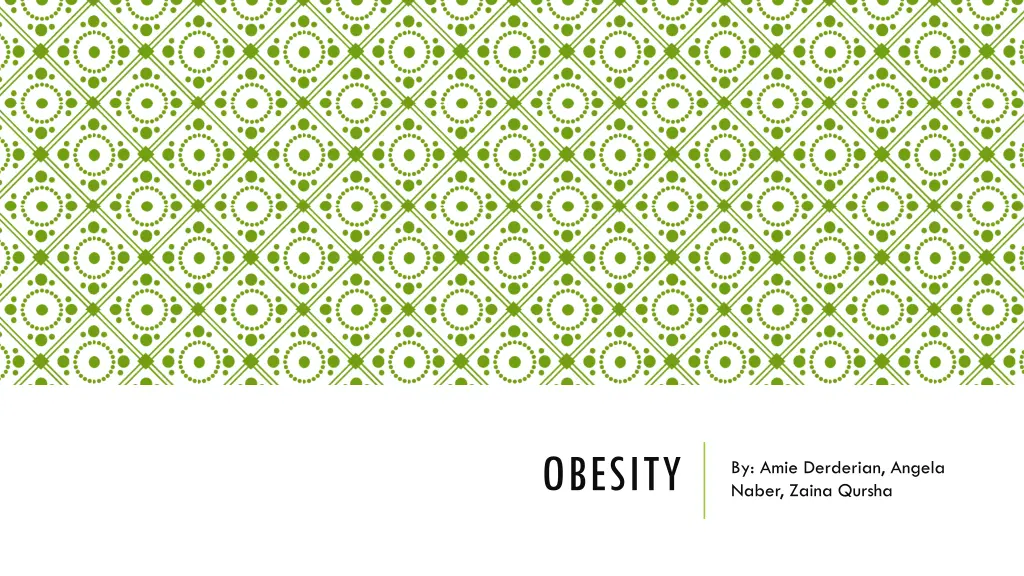 obesity n.w