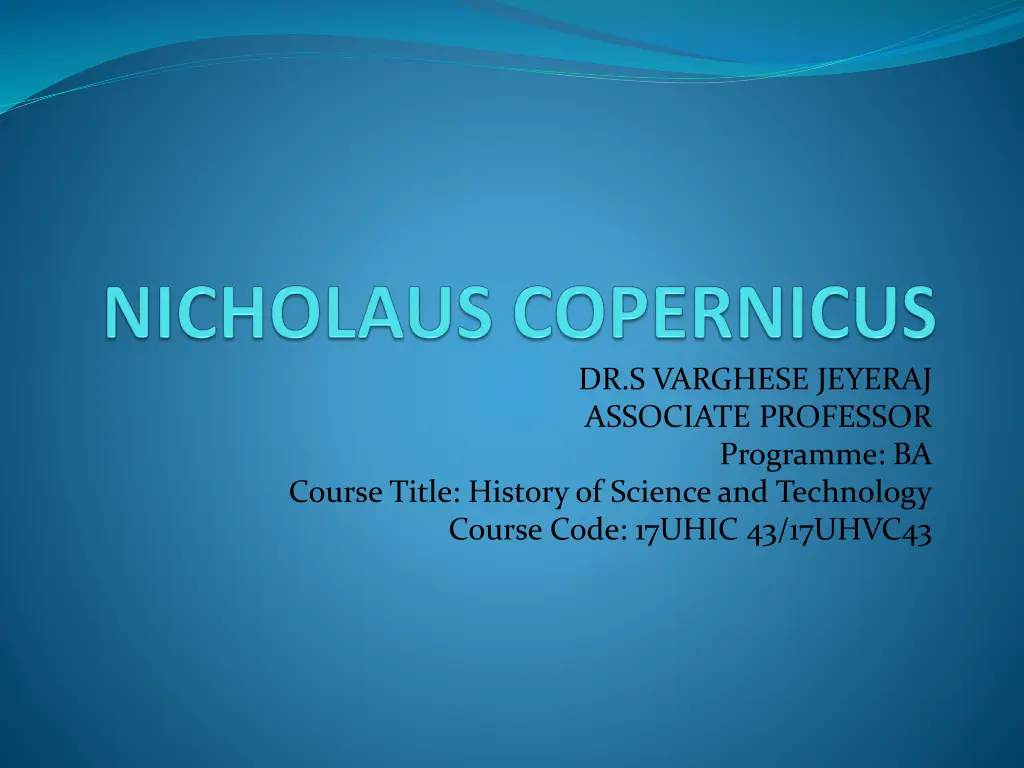 dr s varghese jeyeraj associate professor n.w