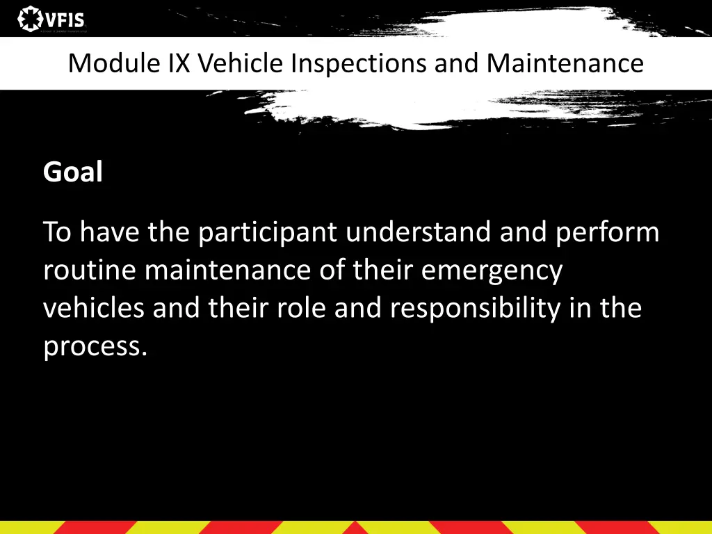 module ix vehicle inspections and maintenance n.w