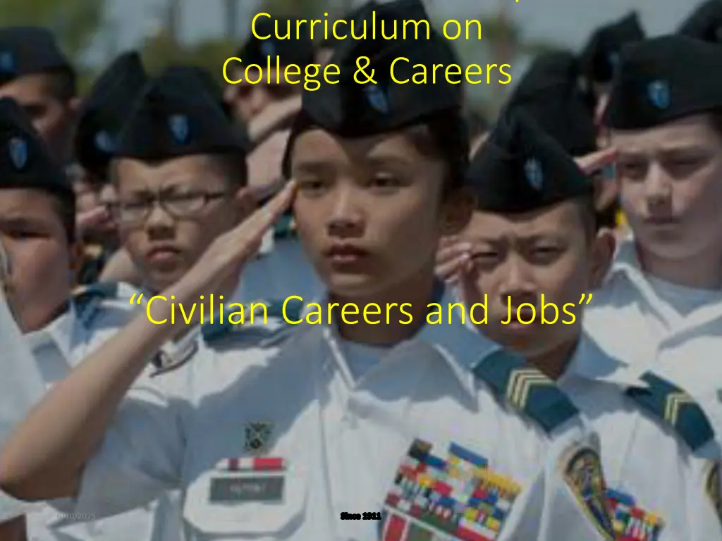 california cadet corps curriculum on college n.w