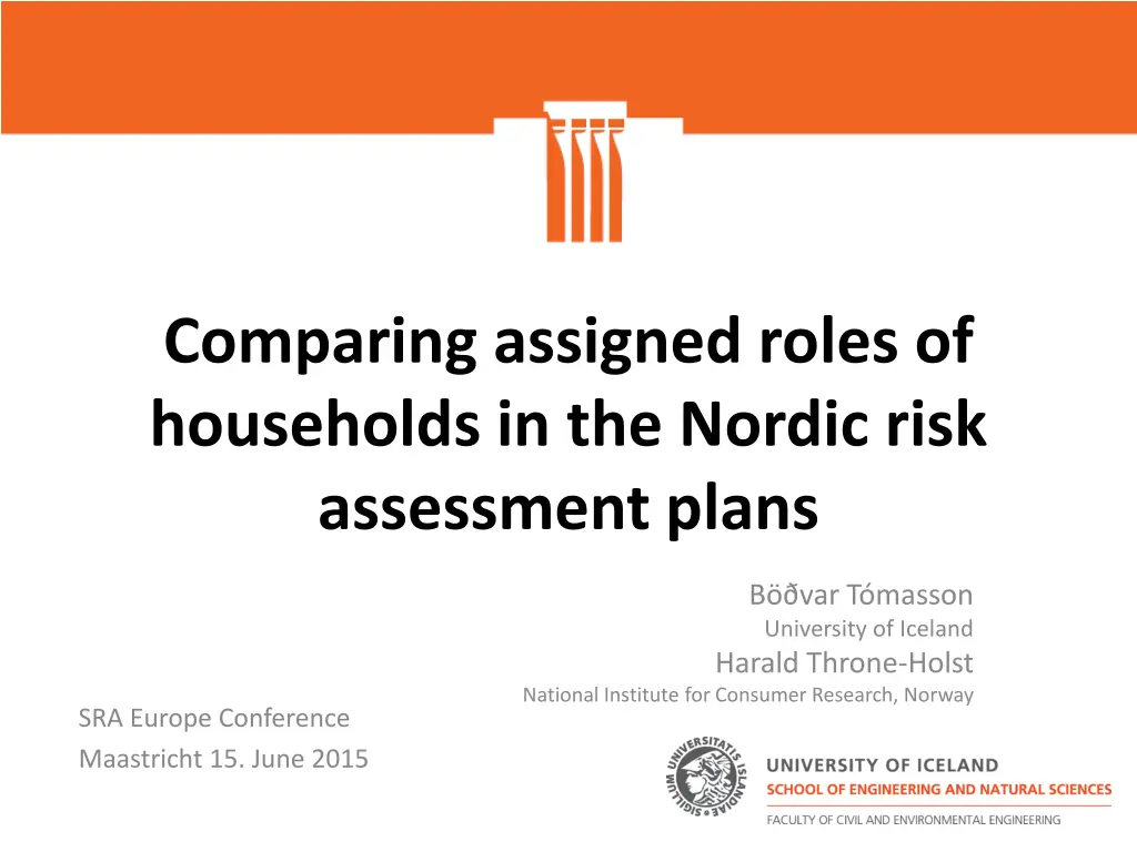 comparing assigned roles of households n.w