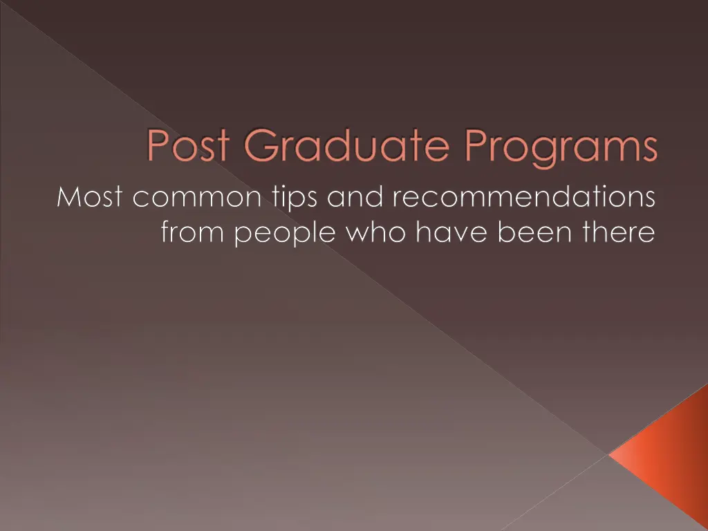 post graduate programs most common tips n.w